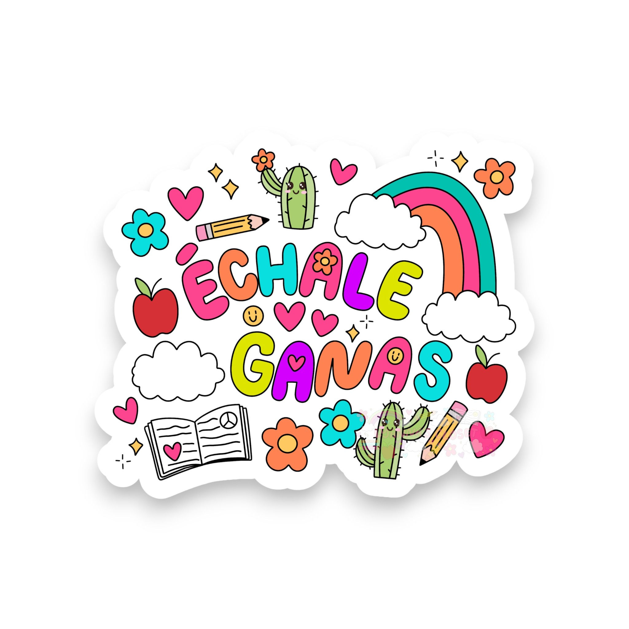Echale Ganas Sticker