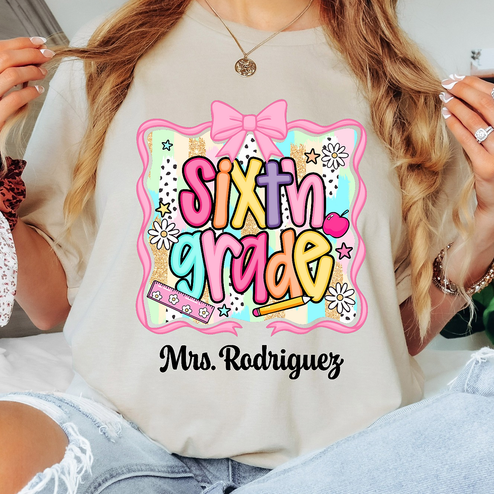 Thumbnail: Personalized Level Grade Shirt