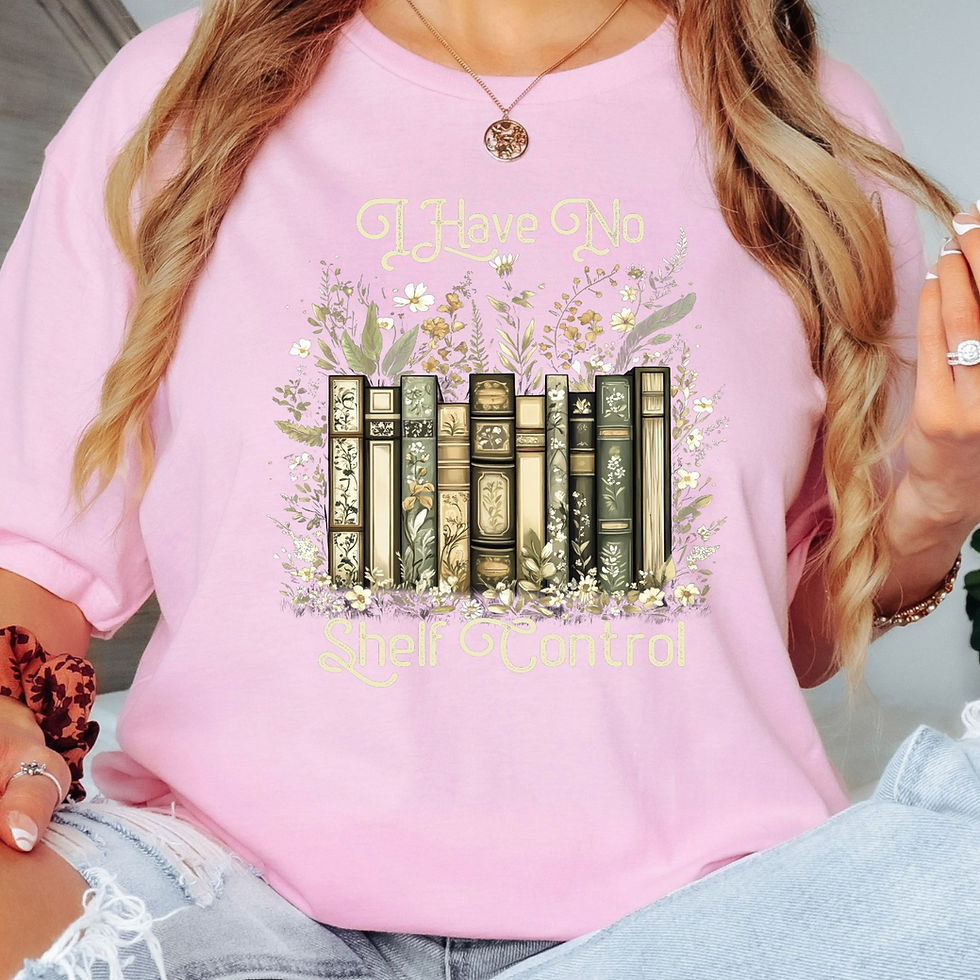 Thumbnail: I have no shelf control shirt
