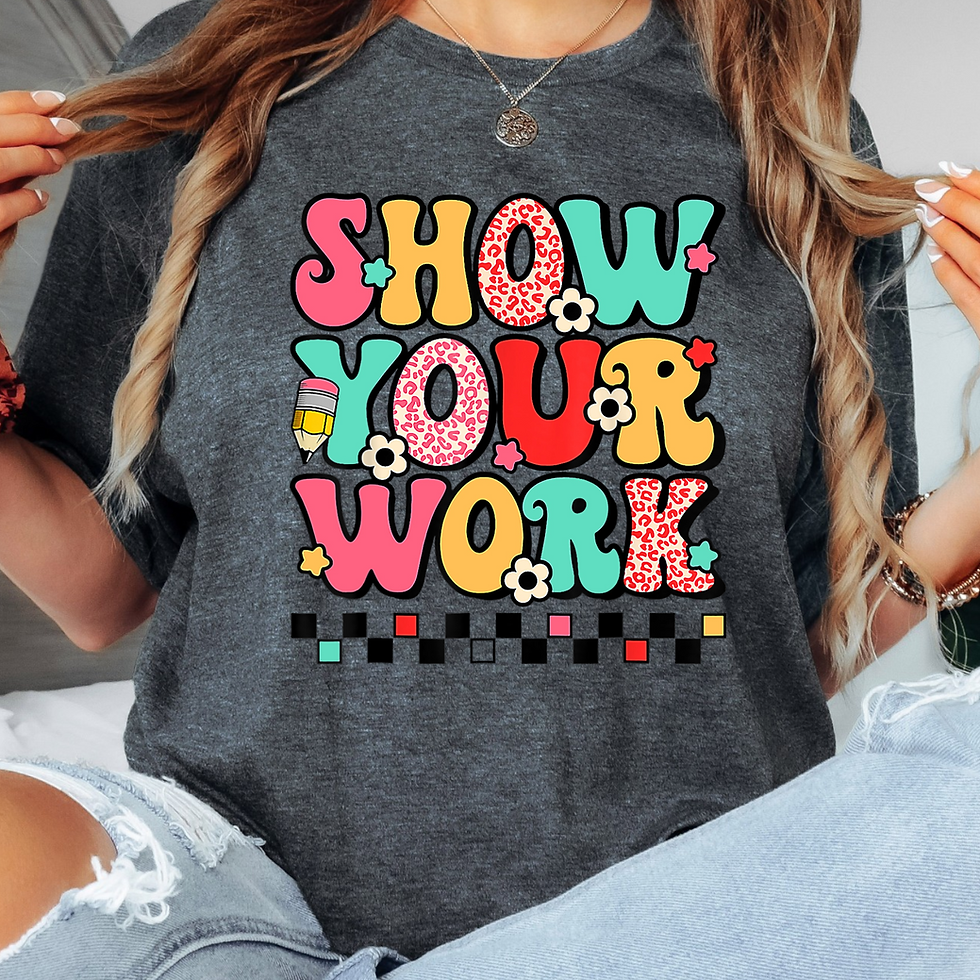 Thumbnail: Show Your Work Shirt