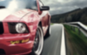 Sports car advertisement