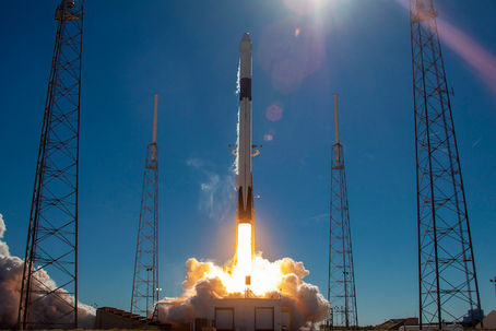SpaceX launches new cargo Dragon to Space Station for 100th successful Falcon 9 flight