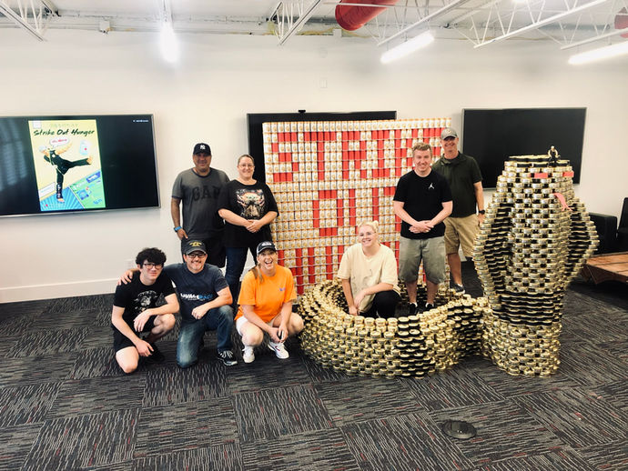 OCI Stirke Out Hunger Display