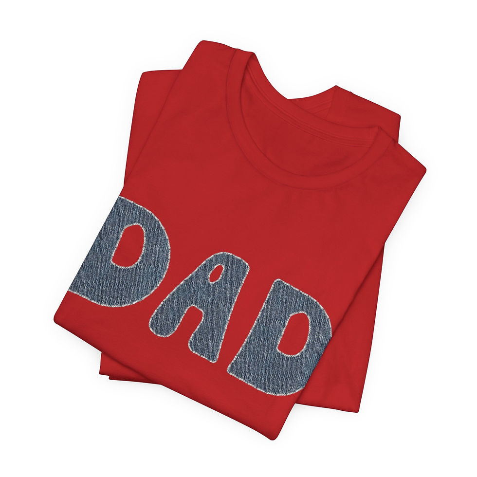 Thumbnail: Dad Graphic Tee — Retro Text Fathers Day T-Shirt