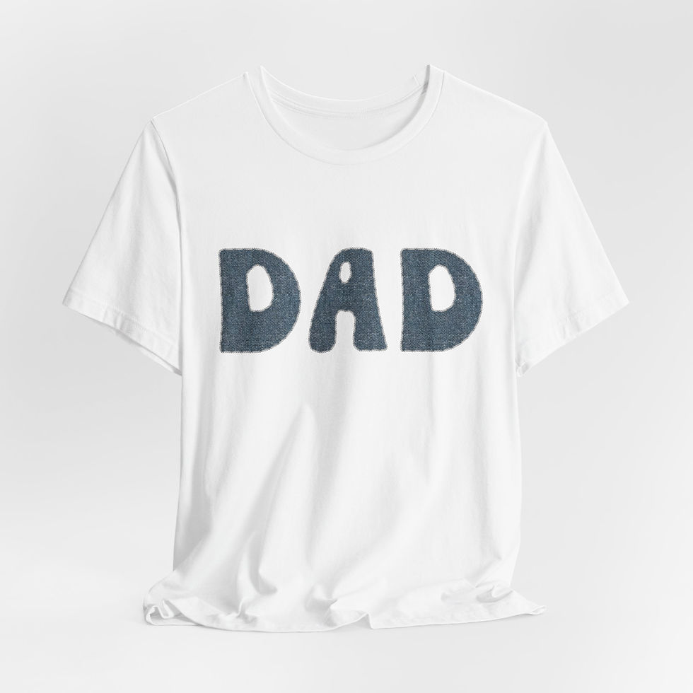 Thumbnail: Dad Graphic Tee — Retro Text Fathers Day T-Shirt