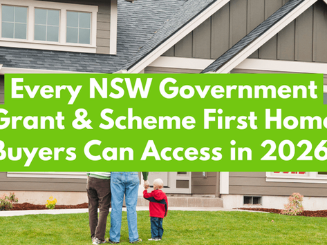 Every NSW Government Grant & Scheme First Home Buyers Can Access in 2026 
