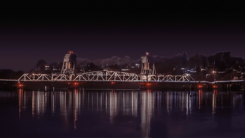 The Lewiston bridge