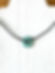 Turquoise Howlite and Leather Necklace