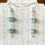Thumbnail: Hand Wire Wrapped Aragonite with Larimar Pendant Necklace