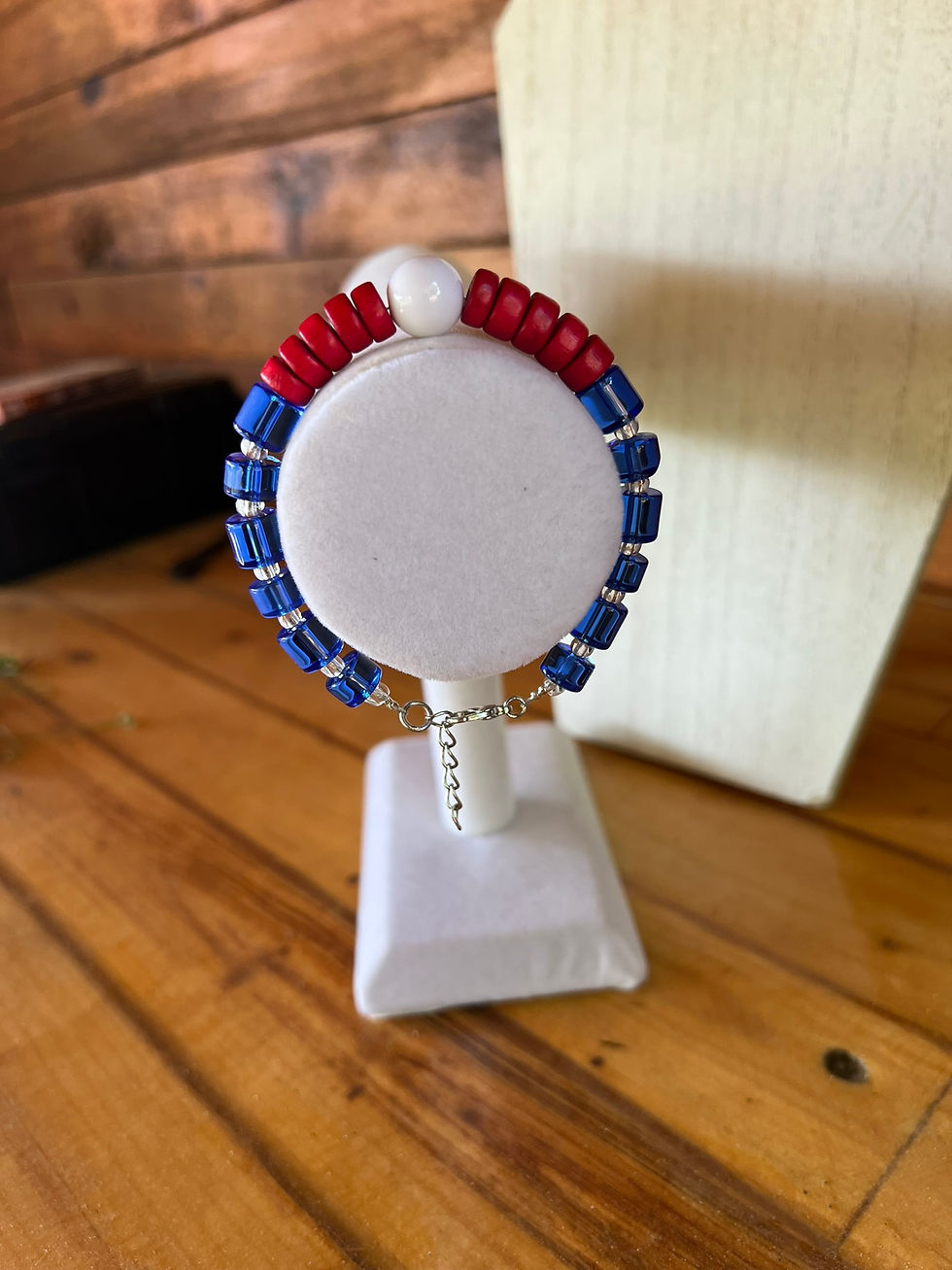 Thumbnail: Red White and Blue Bracelet I