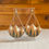 Thumbnail: Tear Drop Wooden Earrings