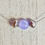 Thumbnail: Lavendar Quartzite and Silver Floating Necklace