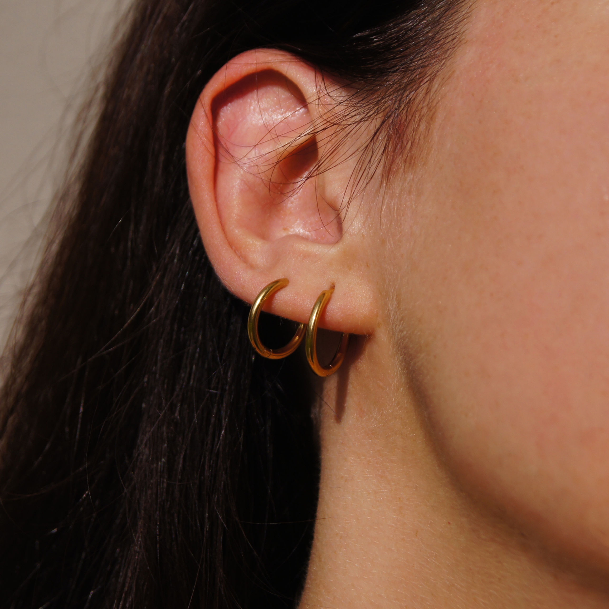 14mm Stainless Steel Hoops