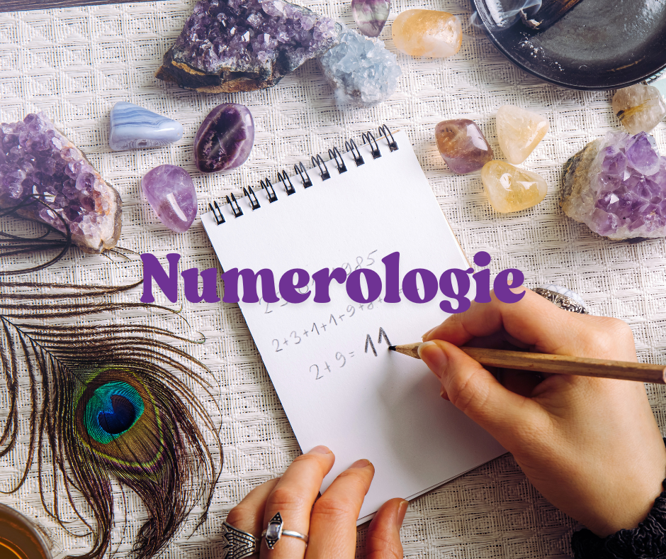 numerologie ausrechnen mit kristallen um den block