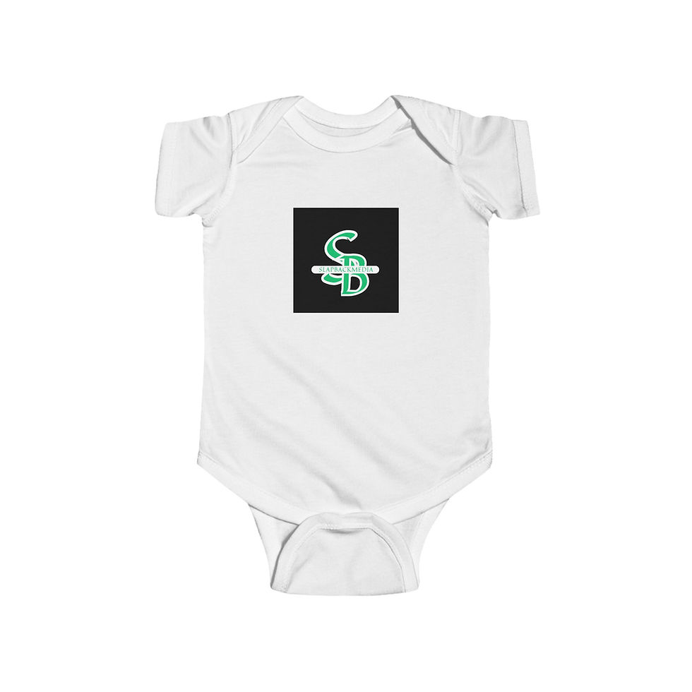 Infant Bodysuit white front