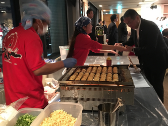 大阪 たこ焼きケータリング手配