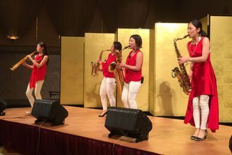 兵庫 企業パーティー サキソフォン