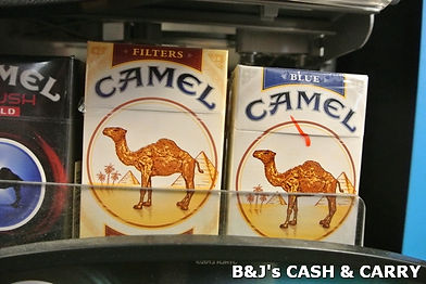 cash and carry cigarettes Tobaco Products Available at B & J's