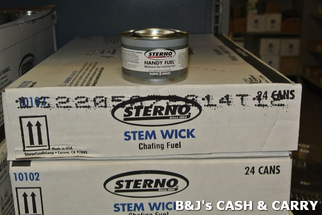 Sterno 20612 Chafing Fuel Cans – 2-Hour Burn Time, 72-Pack Case – Ethanol Gel