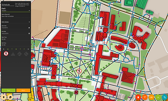 The WAi2Go Studio interface: our indoor mapping editor