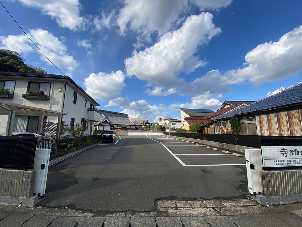 【舞鶴市】寺院様:駐車場造成工事