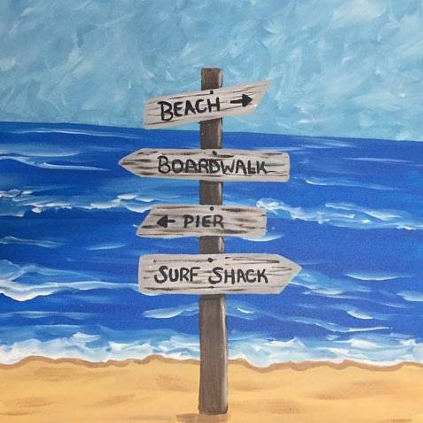 Beach Sign
