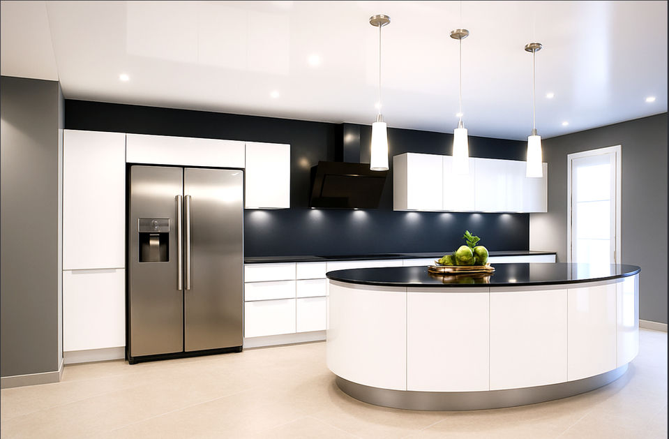 INTÉRIEURMAT a réalisé cette cuisine contemporaine sur-mesure avec un îlot central fonctionnel, des revêtements résistants et des finitions soignées. Les peintures murales et les meubles intégrés assurent un rendu élégant et durable, pensé pour un usage quotidien.
______
INTÉRIEUR MAT
30 route du Bois de Serault
58230 Planchez.
Tél : 06 11 71 50 77
interieur.mat@gmail.com