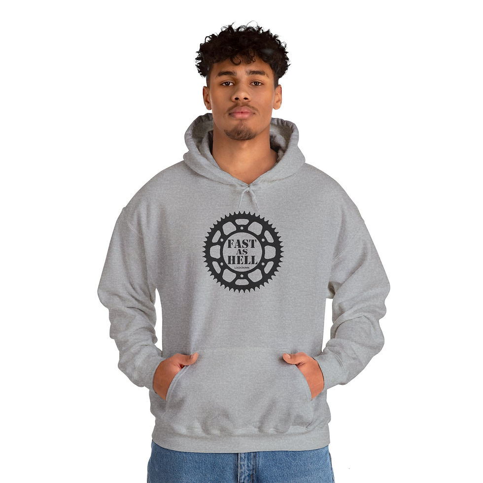 Thumbnail: LoudCrown Fast As Hell Hoodie, Racing Hoodies, Karting Hoodies