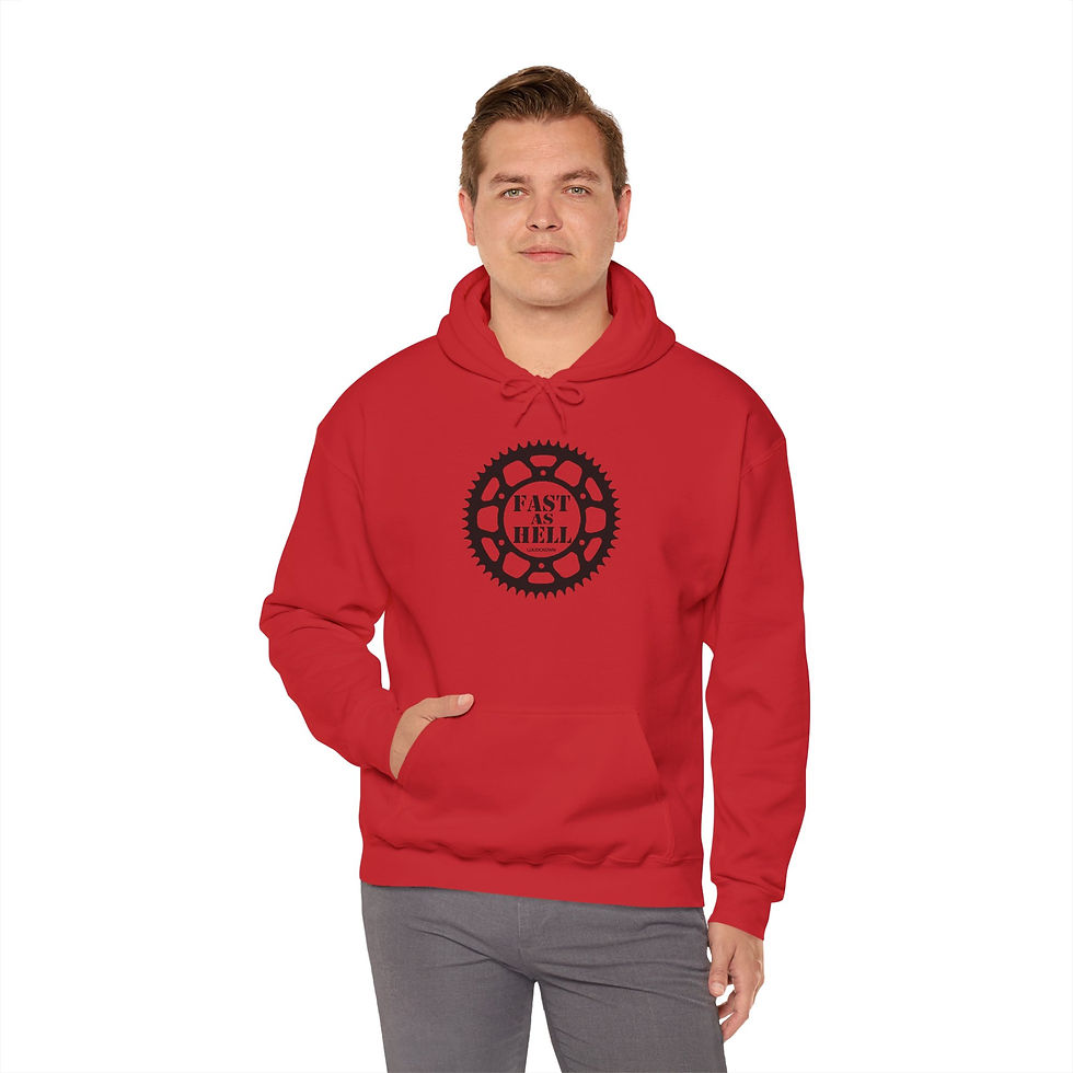 Thumbnail: LoudCrown Fast As Hell Hoodie, Racing Hoodies, Karting Hoodies