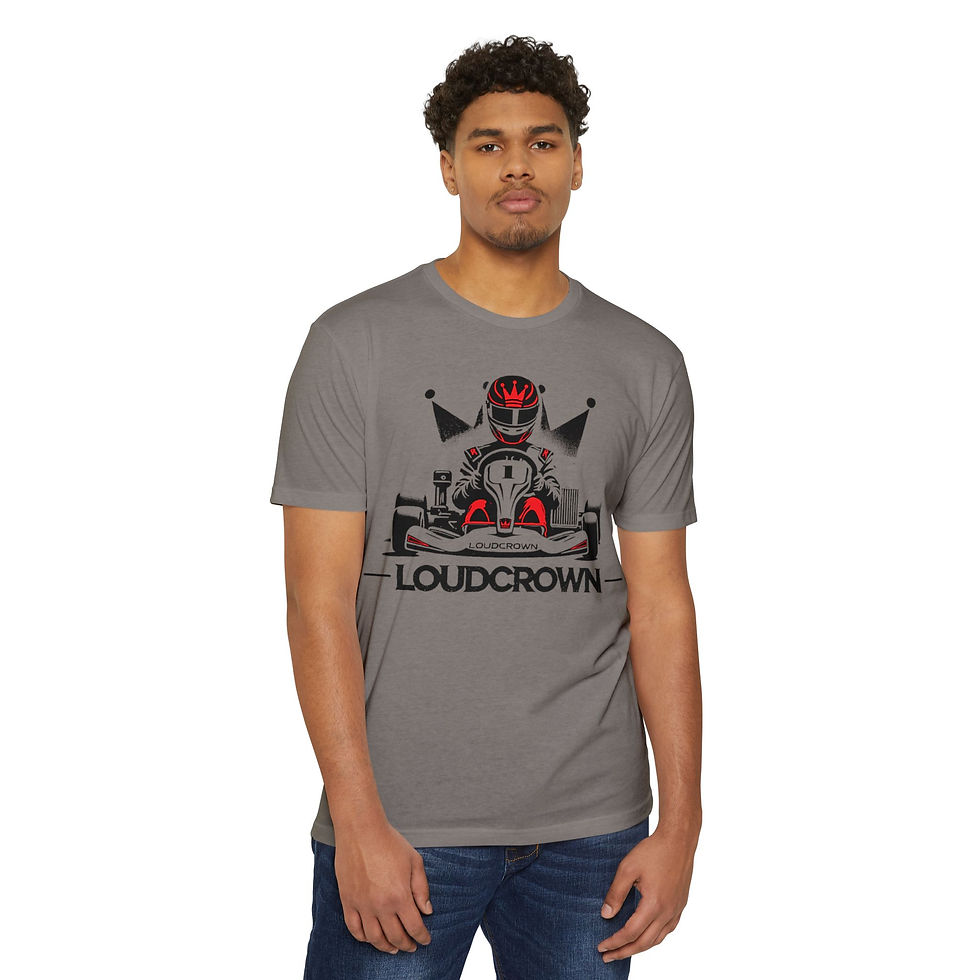 RED KARTER GRAPHIC ATHLETIC FIT Jersey T-shirt