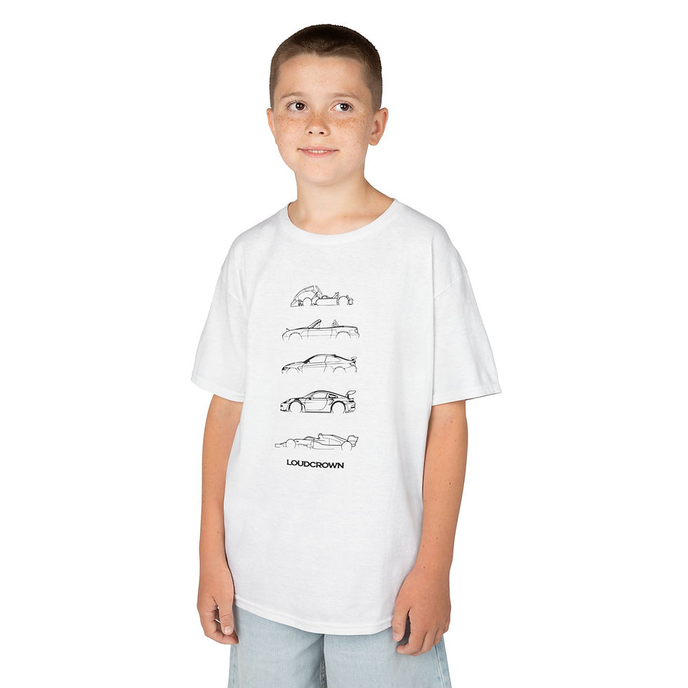 Thumbnail: LoudCrown CARS Kids Kart Racing T-Shirt