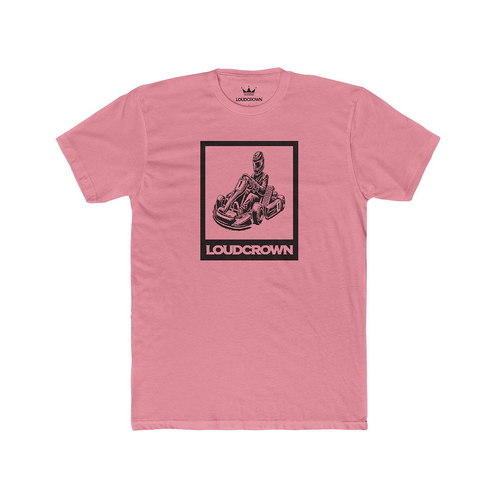 Thumbnail: LoudCrown Box Kart Racing Tee, Go Kart Shirt