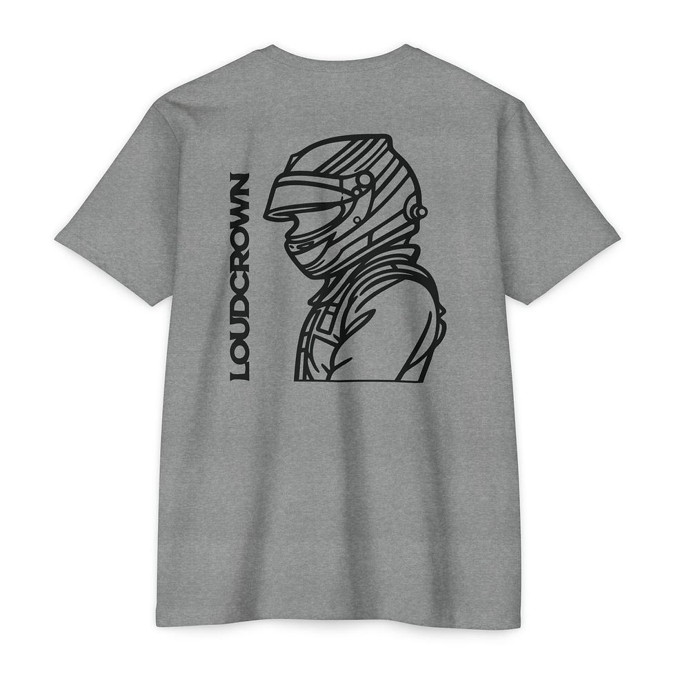 Thumbnail: LoudCrown Driver (BACK) Jersey Racing T-Shirt 60/40