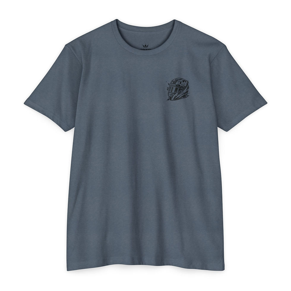 Thumbnail: LoudCrown Helmet Logo Jersey T-Shirt 60/40