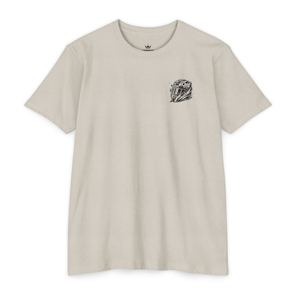 Thumbnail: LoudCrown Helmet Logo Jersey T-Shirt 60/40