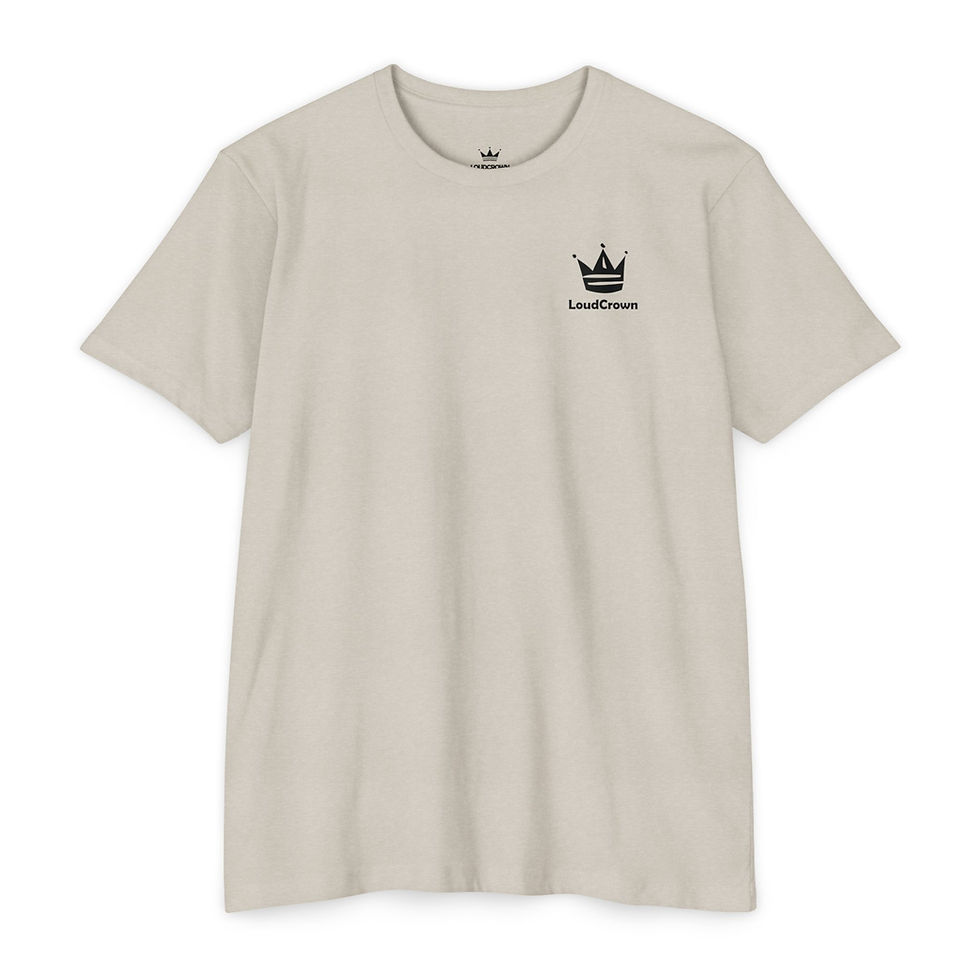 Thumbnail: LoudCrown Crown Logo Jersey T-Shirt 60/40