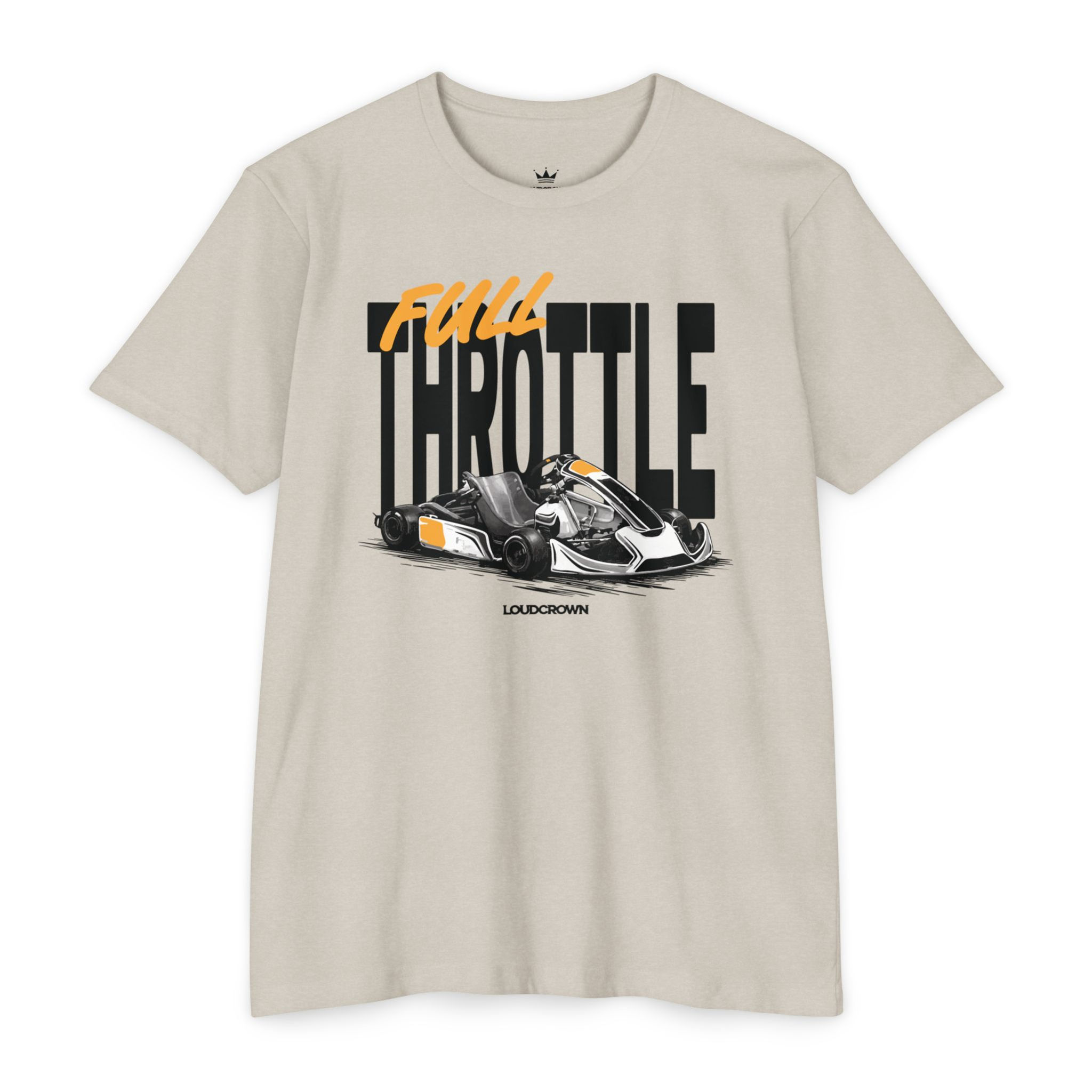 LoudCrown FULL THROTTLE Jersey 60/40 Kart Racing T-shirt
