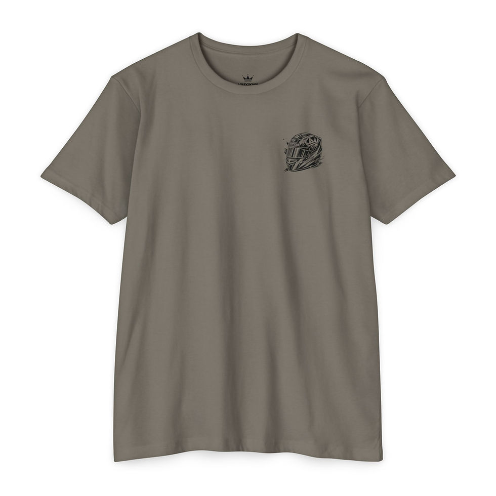 Thumbnail: LoudCrown Helmet Logo Jersey T-Shirt 60/40