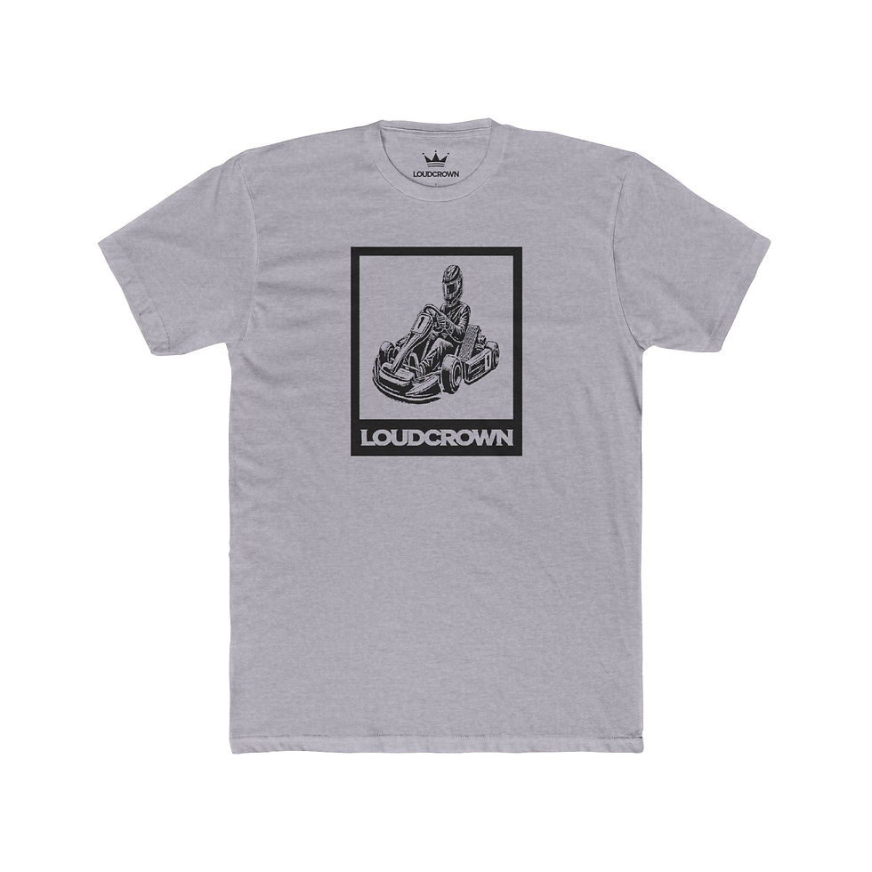 Thumbnail: LoudCrown Box Kart Racing Tee, Go Kart Shirt