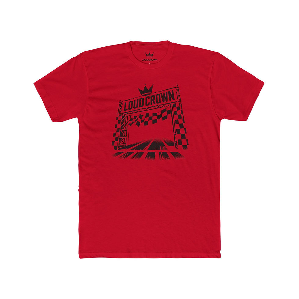 Thumbnail: LoudCrown Finish Line Graphic Racing shirt