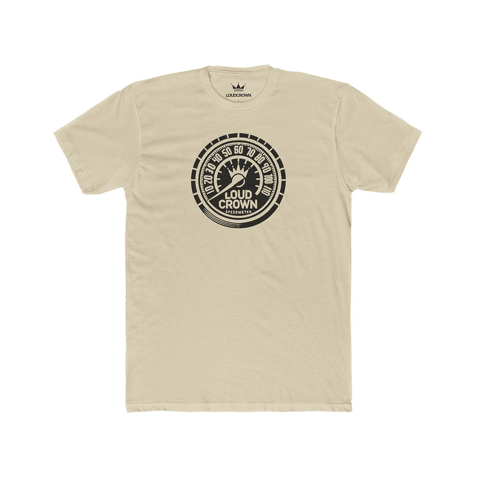 LoudCrown Speedmeter Racing Shirt