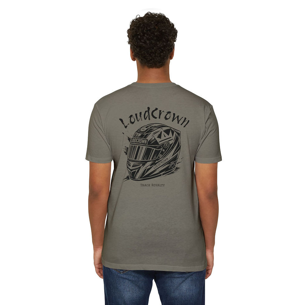 Thumbnail: LoudCrown Track Royalty (back) Jersey T-Shirt 60/40