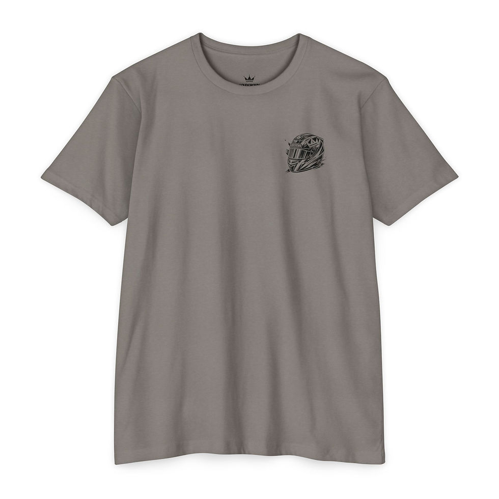 Thumbnail: LoudCrown Helmet Logo Jersey T-Shirt 60/40