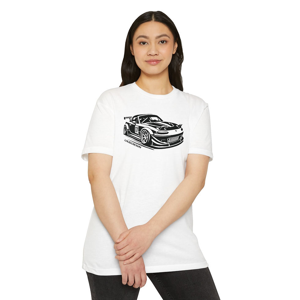 Thumbnail: LoudCrown Miata Racing Tees, Miata Racing Shirts, Miata shirt