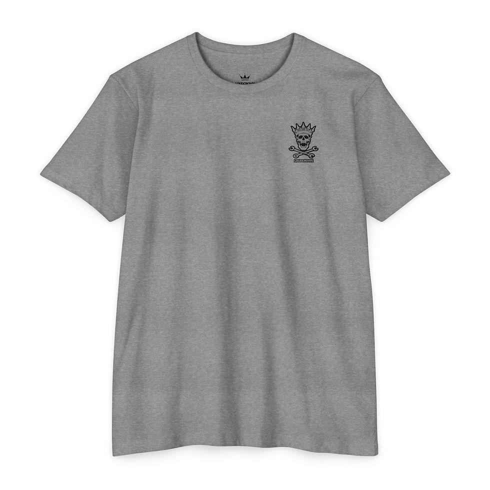 Thumbnail: LoudCrown Skull Logo Jersey T-Shirt 60/40