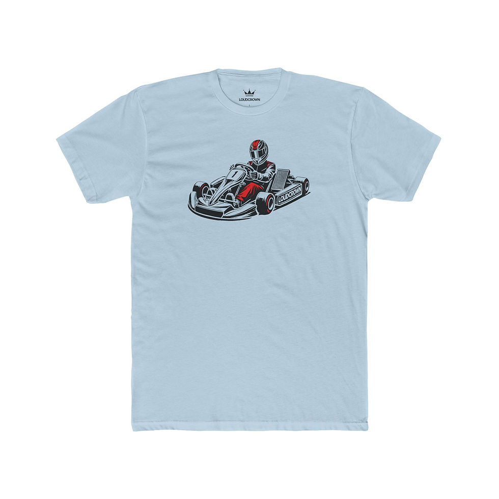 LoudCrown Spec Kart Racing shirt, Karting Tee
