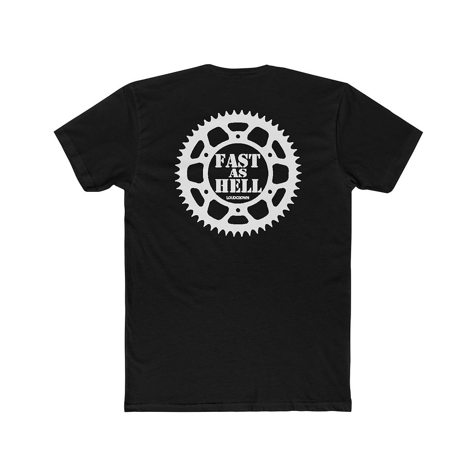LOUDCROWN FAST AS HELL T-SHIRT