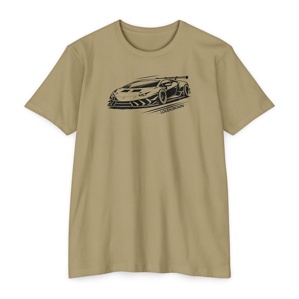 Thumbnail: LoudCrown Lambo Graphic Car Tee