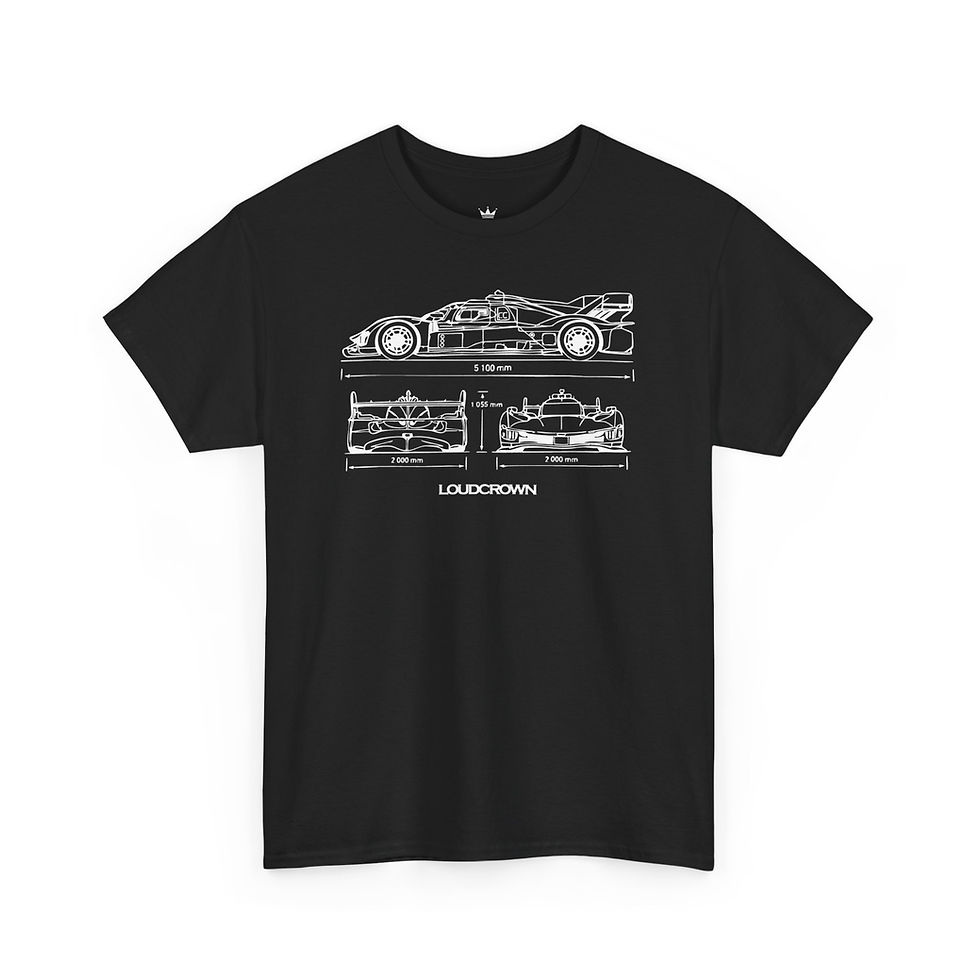 LoudCrown Hyper Racer Heavy Cotton Racing Tee