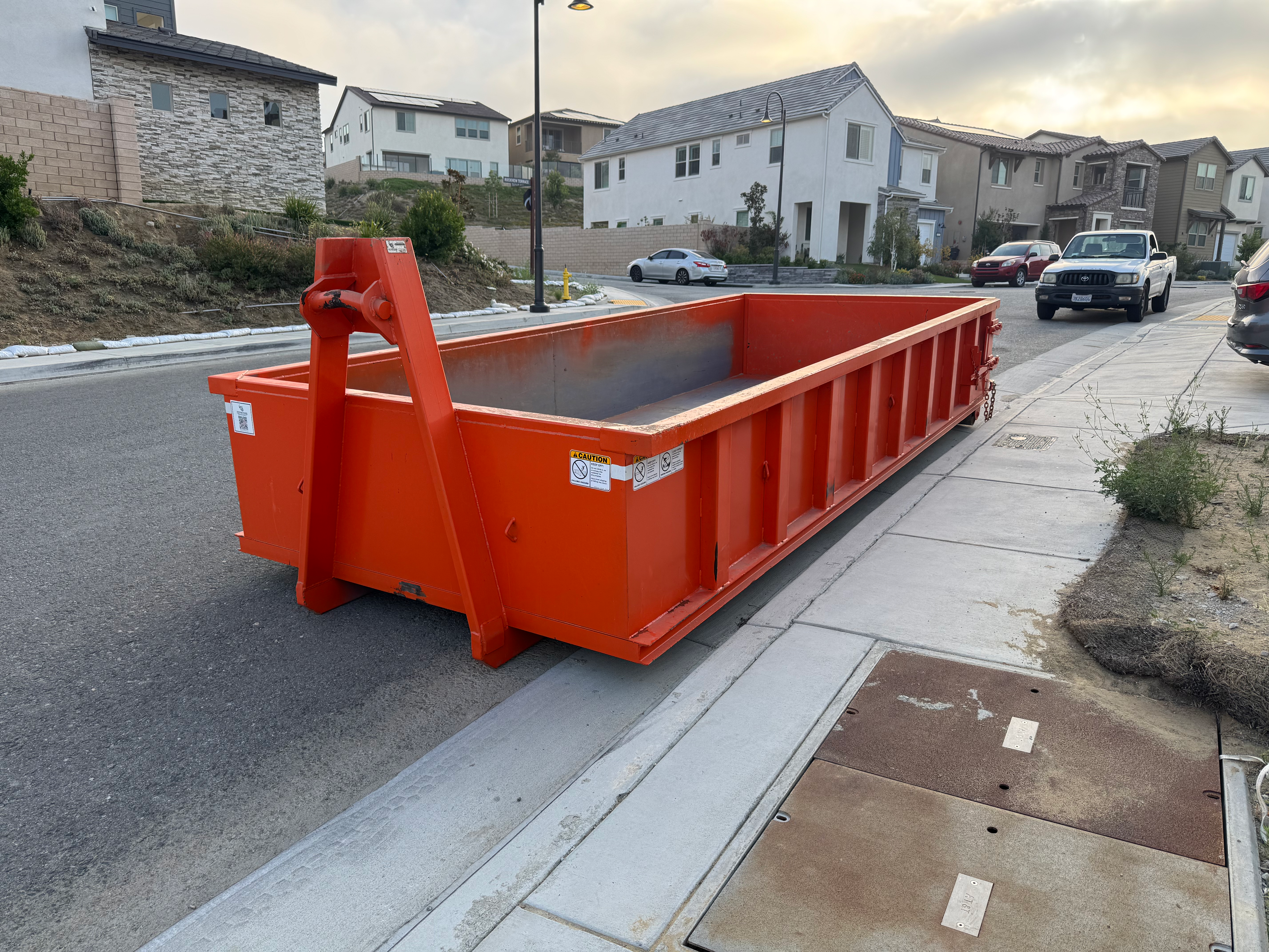 Concrete Dirt Sod Dumpster - Available Now!